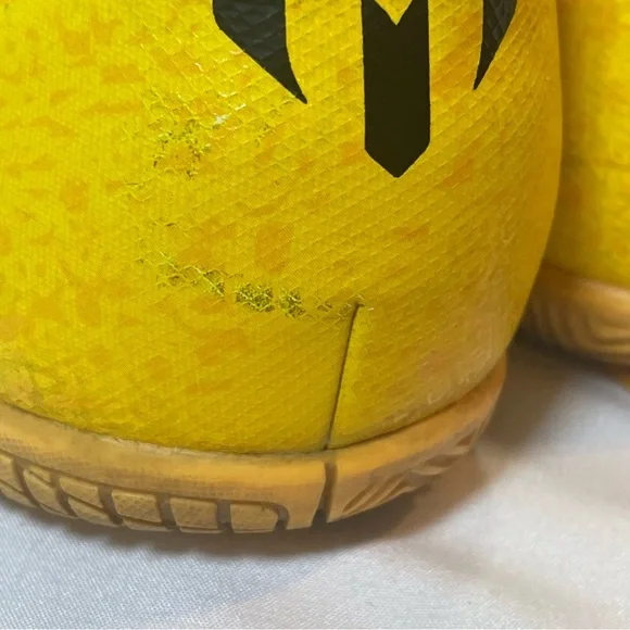 Adidas F5 indoor soccer shoes. Male size 6. Pre-owned. See photos for wear. - Picture 9 of 12